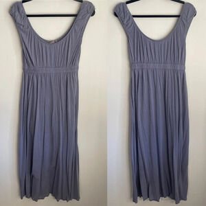 Jigsaw lavender lyocell midi dress size small